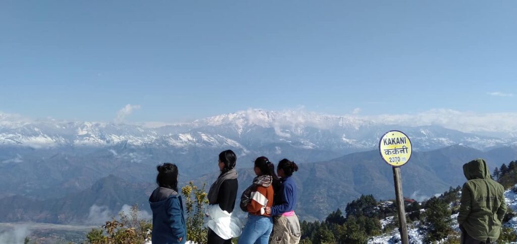 Kakani During Snowfall